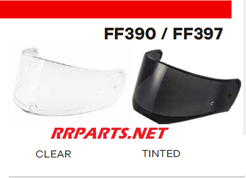 MICAS / VISOR TRANSPARENTE O DE COLORES PARA CASCOS LS2 MODELO FF390 /397