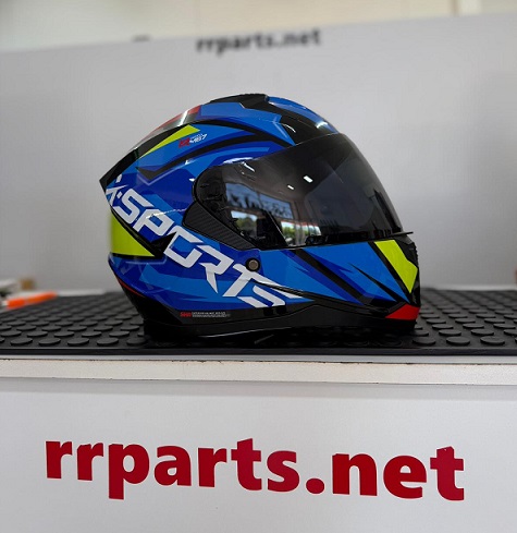 CASCOS X-SPORTS MODELO M67 COURXE NEGRO/AZUL