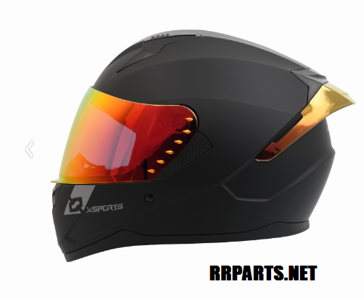 CASCOS X-SPORTS MODELO M67 NEGRO MATE CON MICA