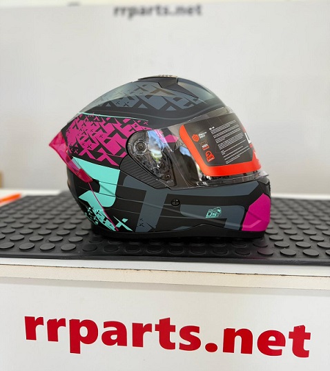 CASCOS X-SPORTS MODELO M67 ROSA/ VERDE MATE