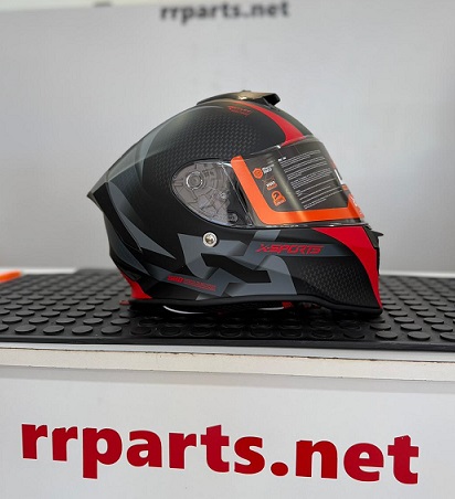 CASCOS X-SPORTS MODELO V151 NEGO Y ROJO MATTE